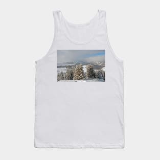 Courchevel 3 Valleys French Alps France Tank Top